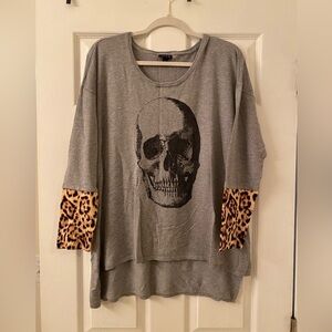 Torrid soft grey sweater.
